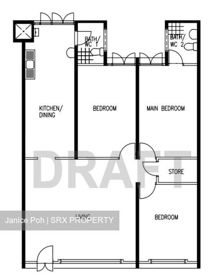 Blk 450 Tampines Street 42 (Tampines), HDB 3 Rooms #325107221